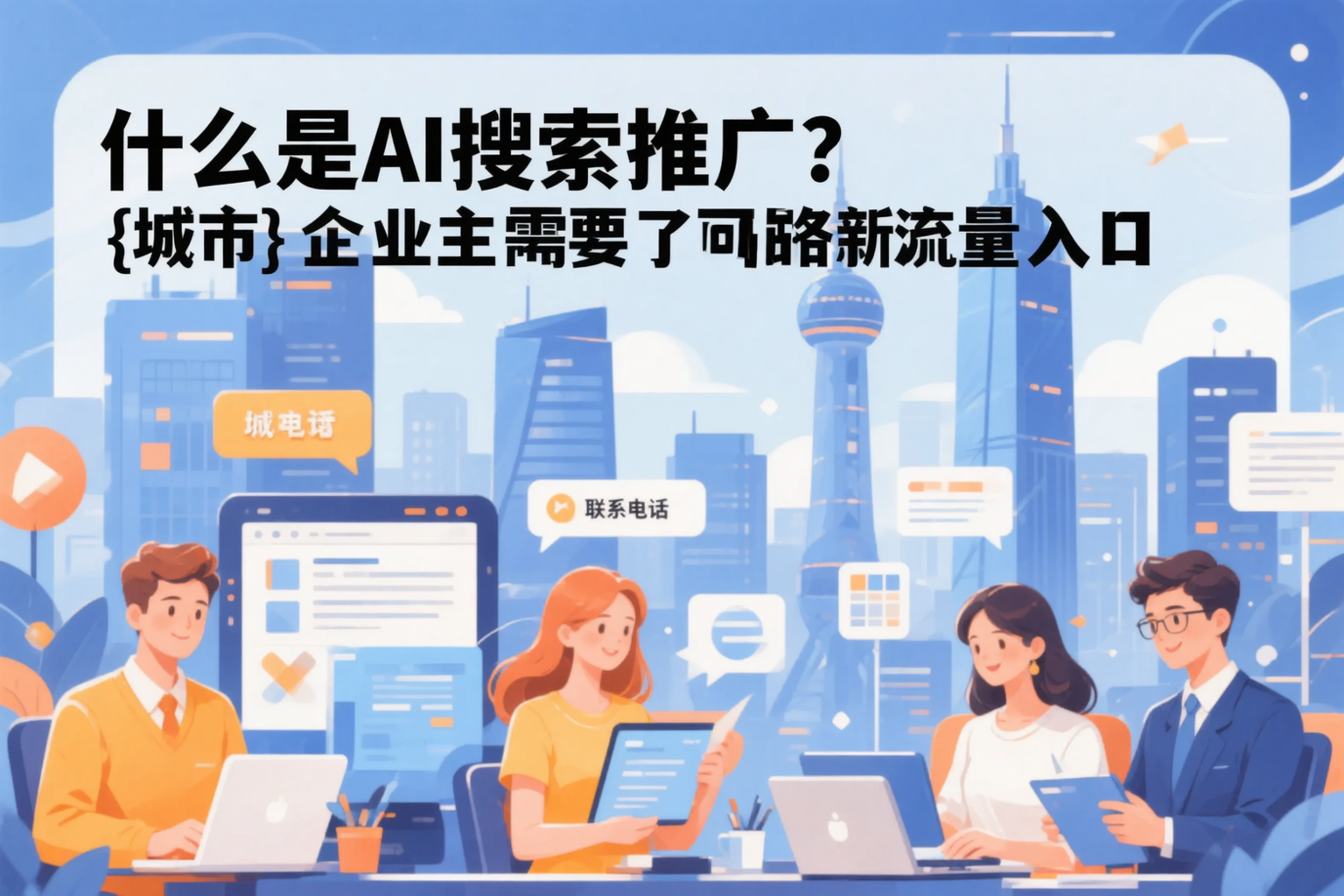 什么是AI搜索推广？荆门企业主需要了解的新流量入口