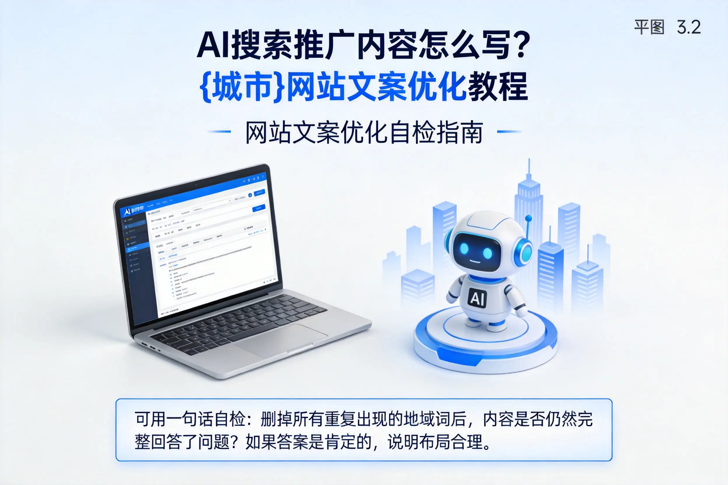 AI搜索推广内容怎么写？荆门网站文案优化教程