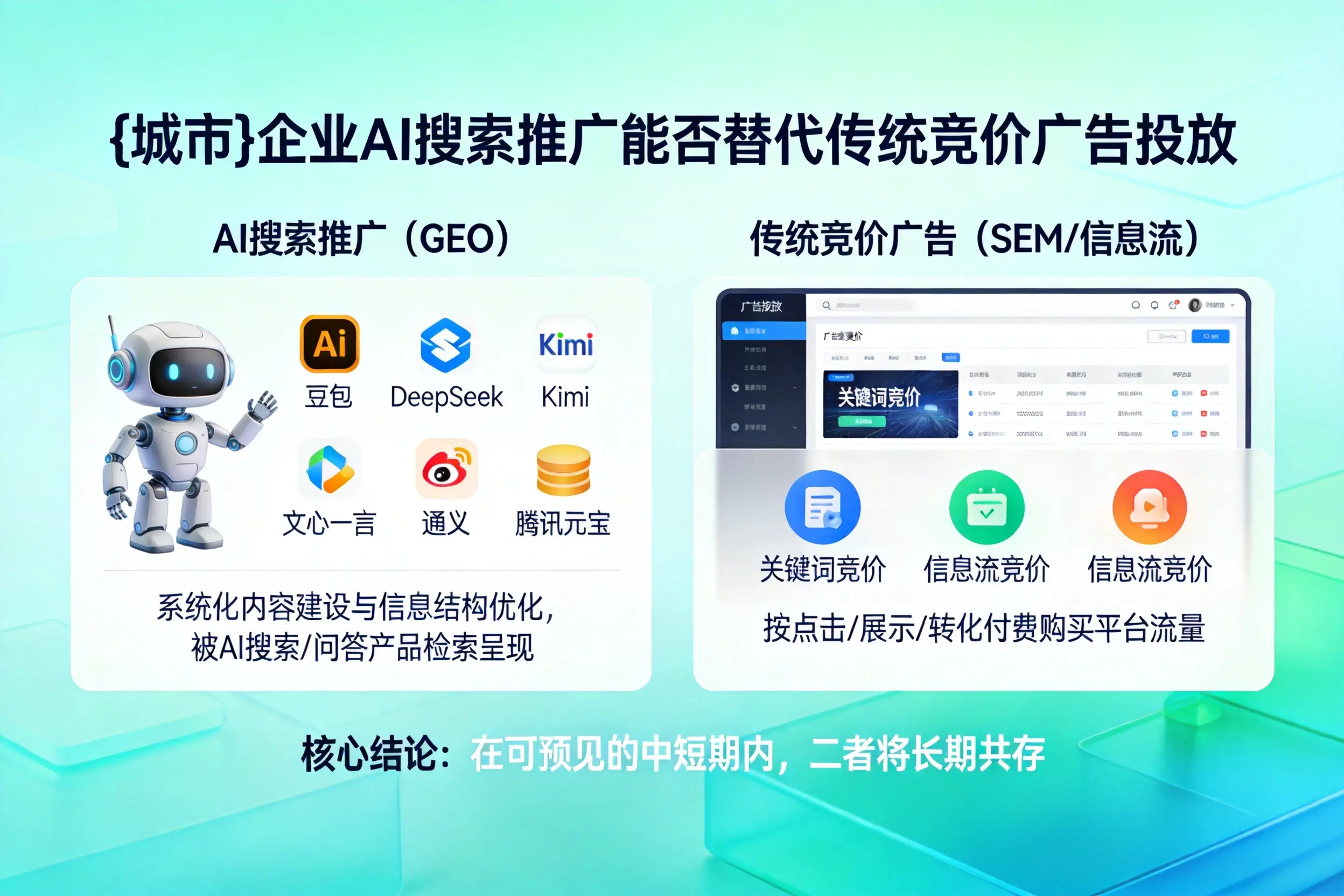 荆门企业AI搜索推广能否替代传统竞价广告投放