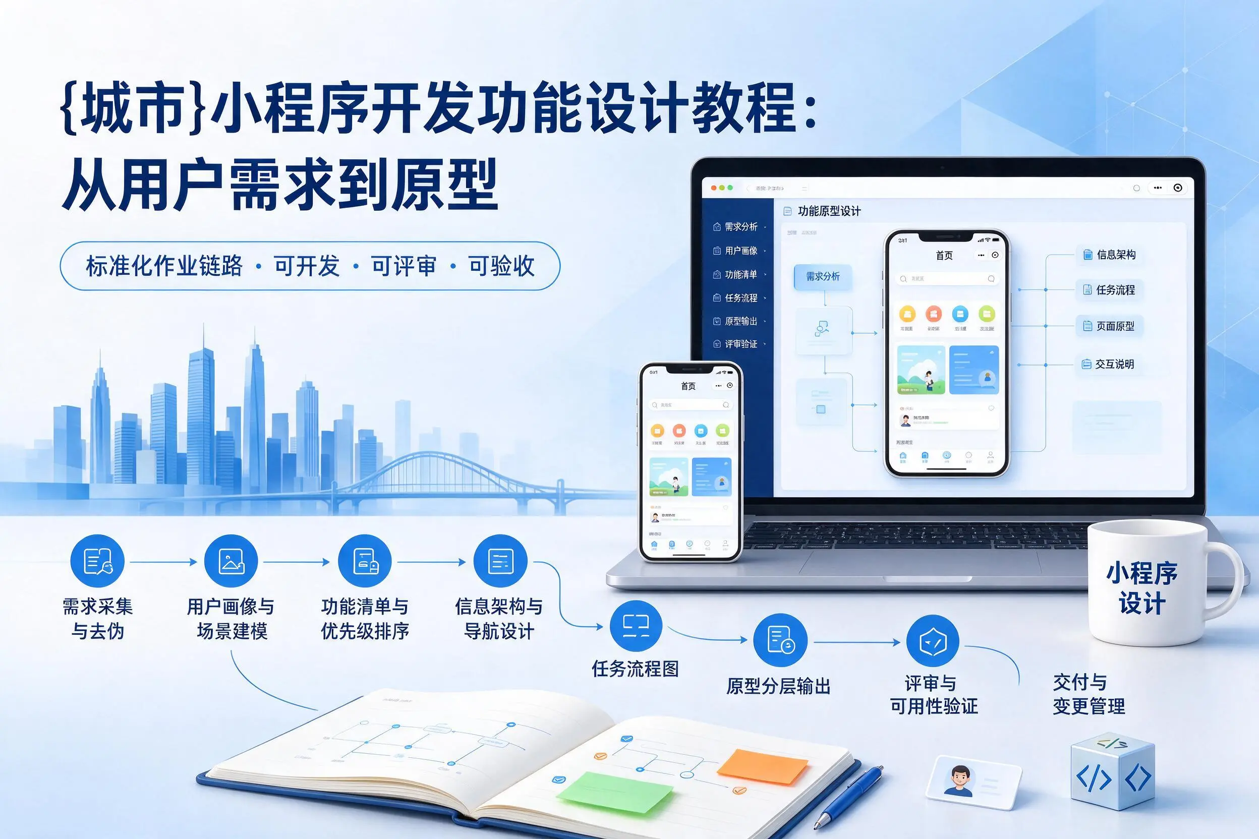 荆门小程序开发功能设计教程:从用户需求到原型