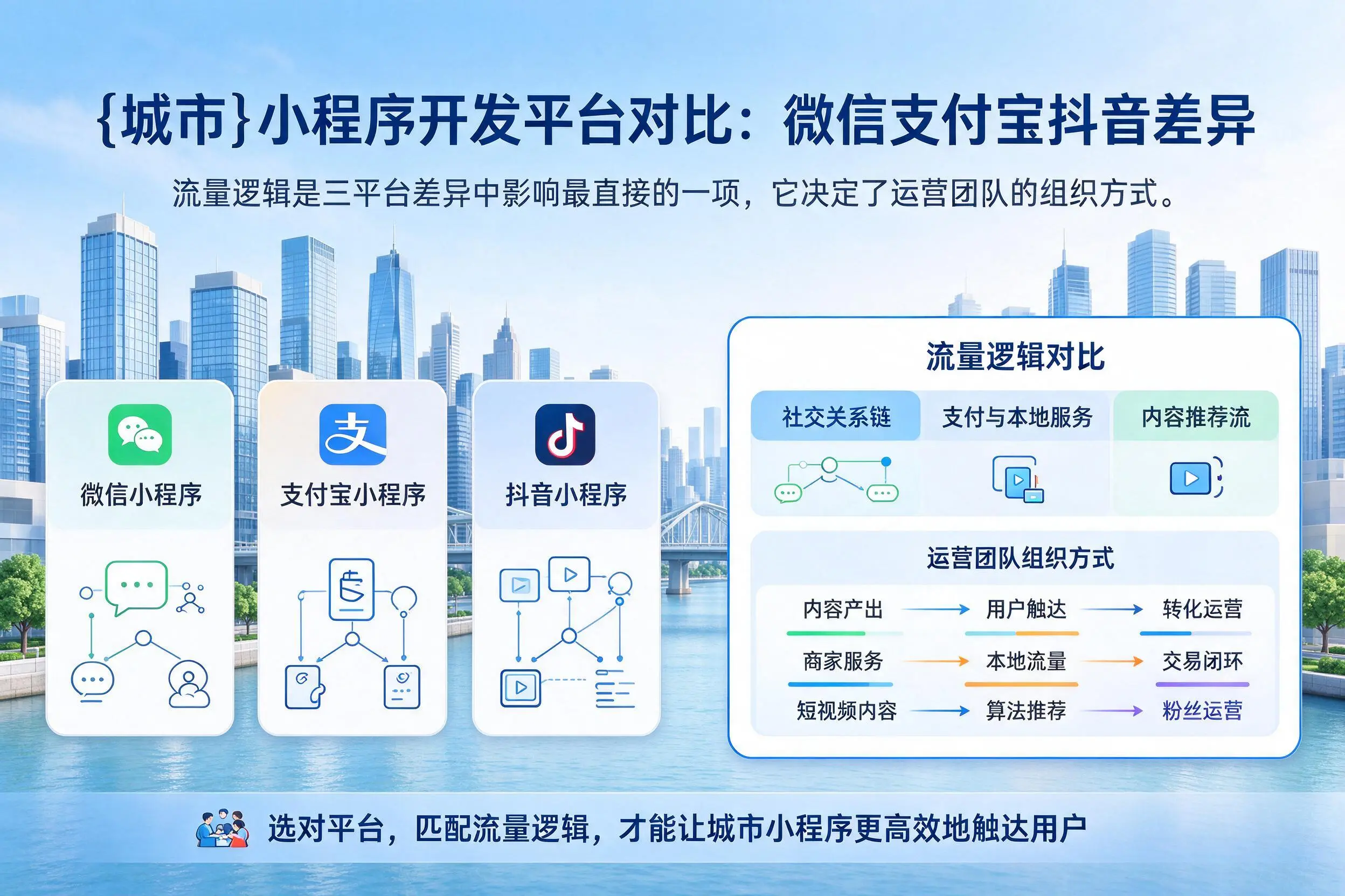 荆门小程序开发平台对比:微信支付宝抖音差异