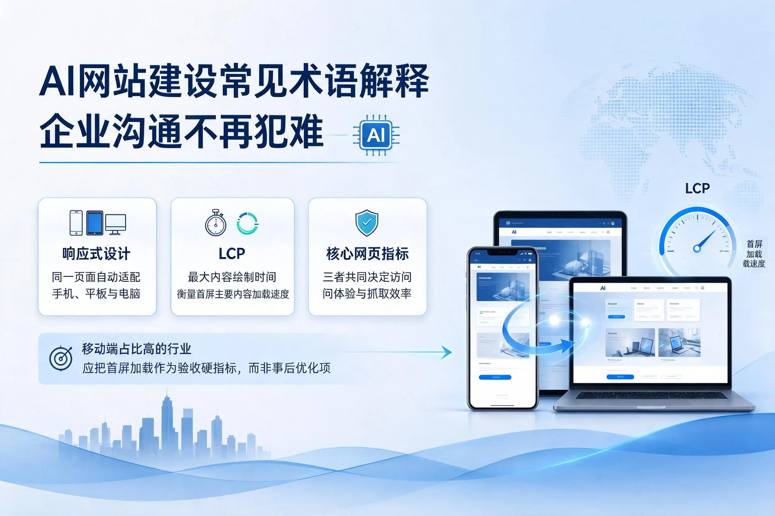 AI网站建设常见术语解释,荆门企业沟通不再犯难