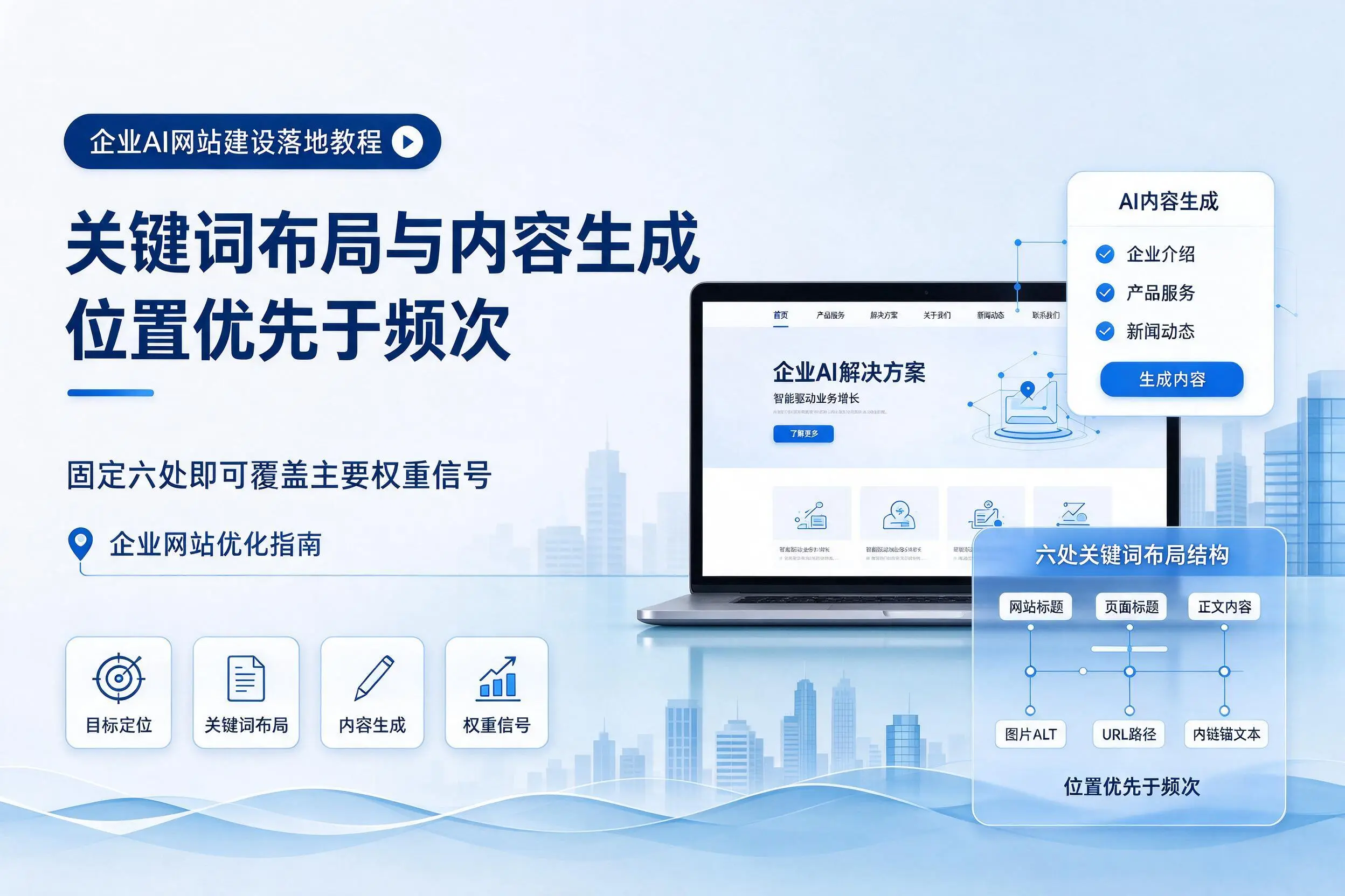 荆门企业AI网站建设落地教程：关键词布局与内容生成