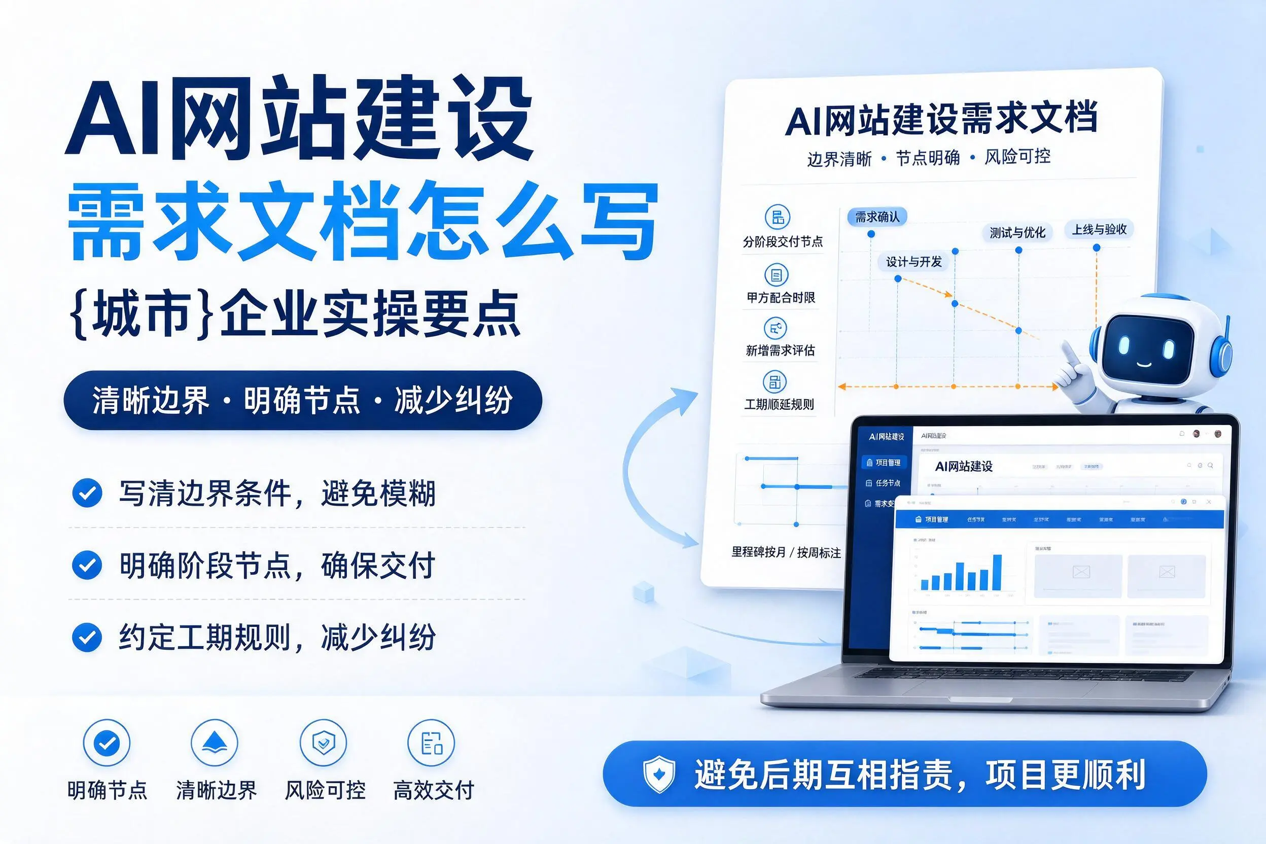 AI网站建设需求文档怎么写，荆门企业实操要点