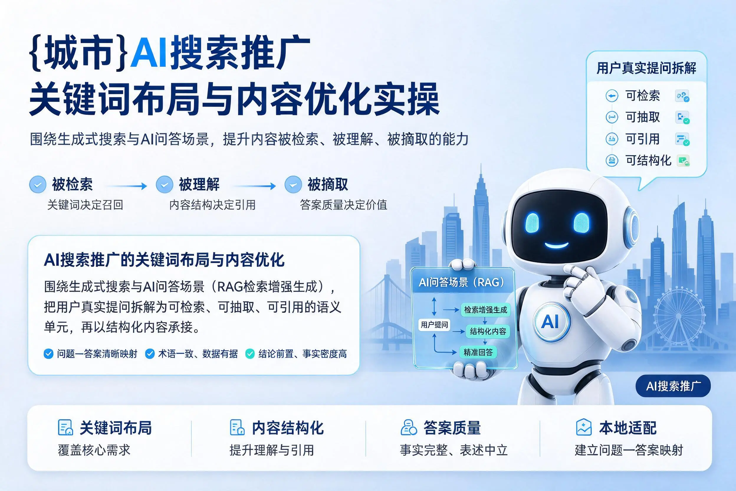 荆门AI搜索推广关键词布局与内容优化实操